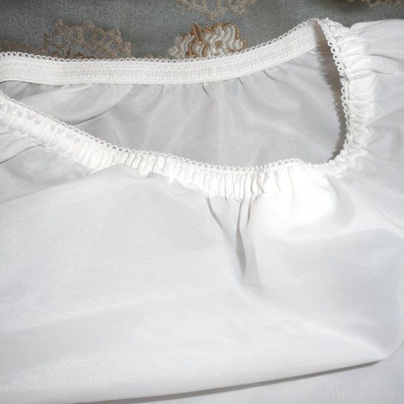 Little Girl's Petticoat XS 3 Tier Lace Made in USA - Picture 6 of 6